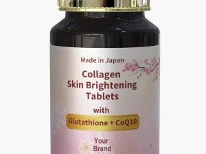 Collagen & Glutathione Skin Brightening Tablets - Triangular Tablets (UPC#DB10306)