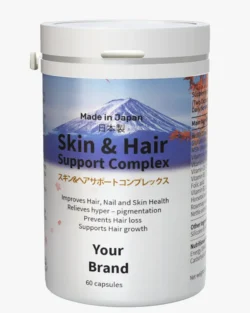 Biotin capsules for skin brightening, healthy hair growth, and daily beauty wellness support.