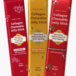 Chewable Collagen Jelly Sticks | Made in Japan | OEM & Private Label