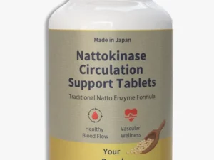 Nattokinase Circulation Support Tablets | Heart & Vascular Wellness | Made in Japan | 240 Tablets
