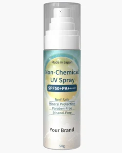Non-Chemical UV Spray | Reef-Safe Mineral Sun Protection | SPF50+ PA++++ | Made in Japan
