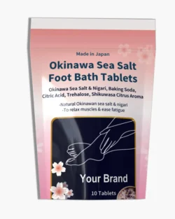 Okinawa Sea Salt Foot Care Bath Tablets