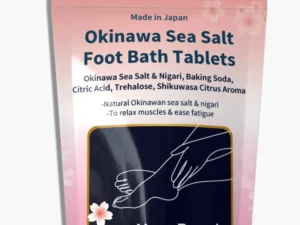 Okinawa Sea Salt Foot Care Bath Tablets
