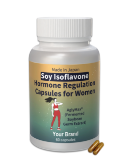 Soy Isoflavone Hormone Regulation Capsules for Women