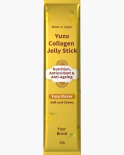 Japanese Yuzu Collagen Jelly Sticks - Yuzu flavour (UPC#OS30702)