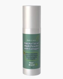 Matcha Facial Wash Powder (50g) With Collagen