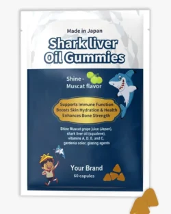 Shark Liver Oil Gummies with Shine Muscat-flavor