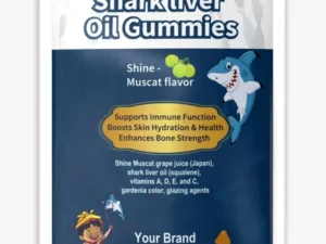 Shark Liver Oil Gummies with Shine Muscat-flavor