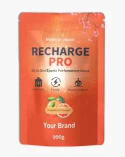RECHARGE PRO | All-in-One Sports Performance Drink | Energy, Electrolytes & Muscle Support | Made in Japan