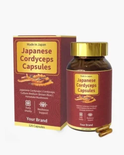Japanese Cordyceps Capsule | Available for Your Private Label Brand | Rare Japanese Cordyceps | Made in Japan