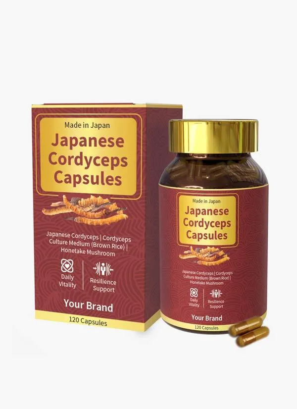 japanese-Cordycepts-capsules-bottle-and-box-2