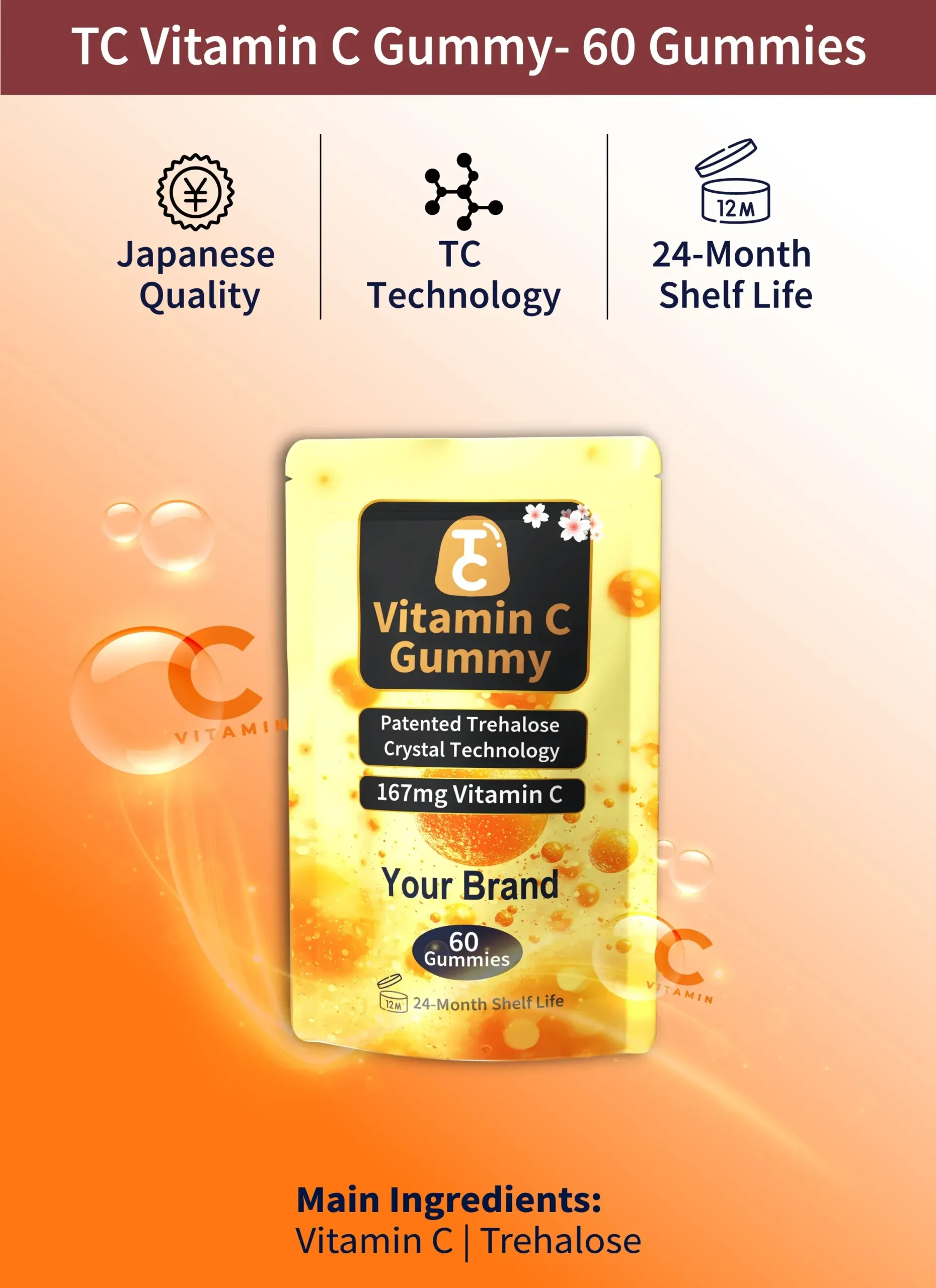 TC-Vitamin-C-Gummies-option-2 japanese gummies in a pouch with all the benefits shown in the image, this product has some pf the best benefits and it's core benefits that have been shown in the image.