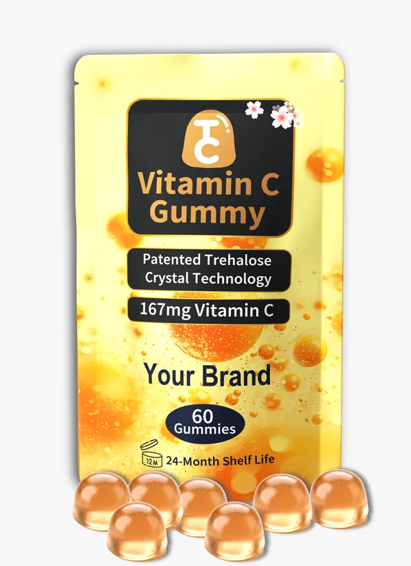 TC-Vitamin-C-gummies-1 This image describe one of our patented technology the gummies are available in the dome shape with it's advance crystal around it that make the product which is today